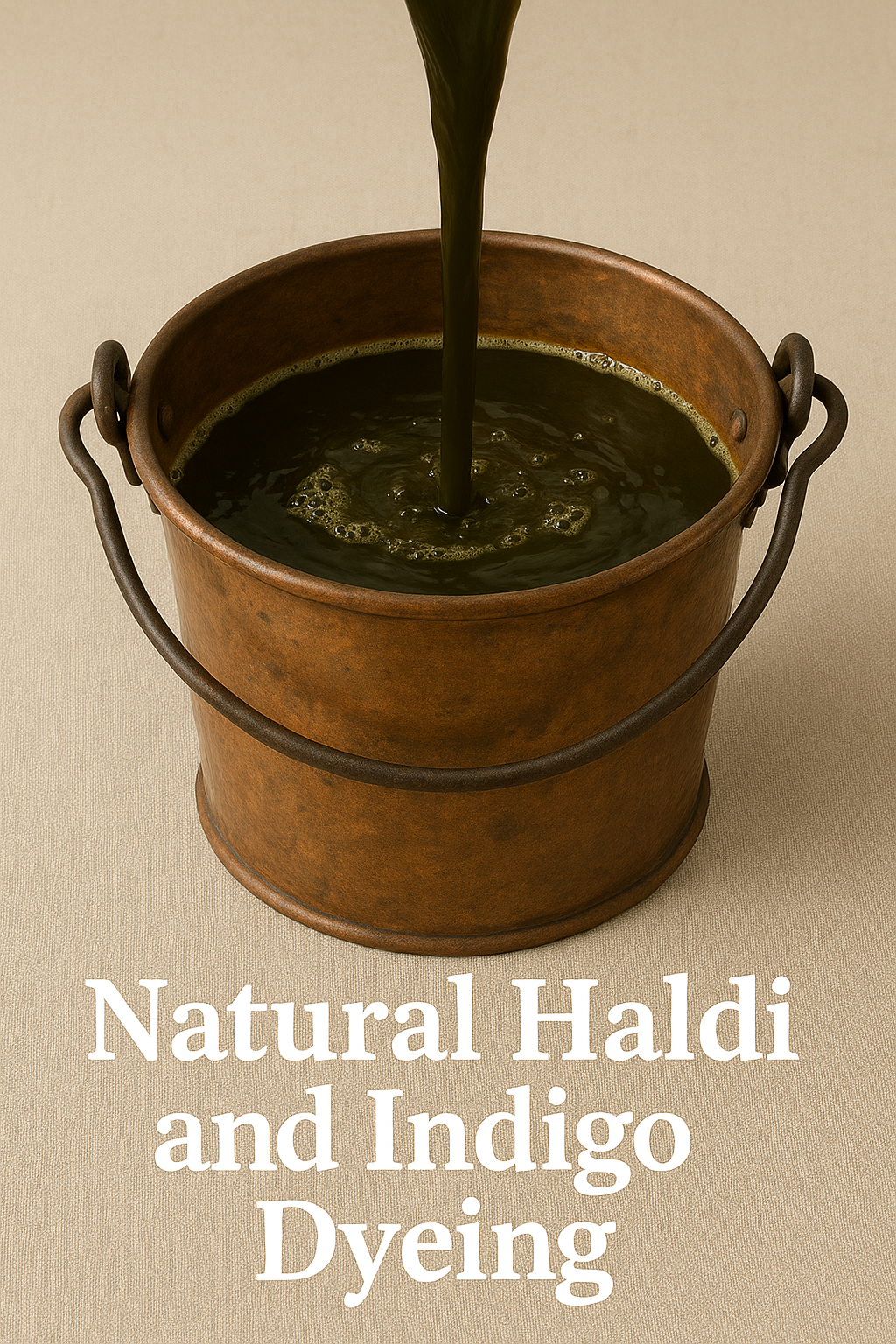 Babyluck Handwoven Cosmic & Healthy Jhabla – Natural Green (Indigo + Haldi Dyed) | 0– 3 Months