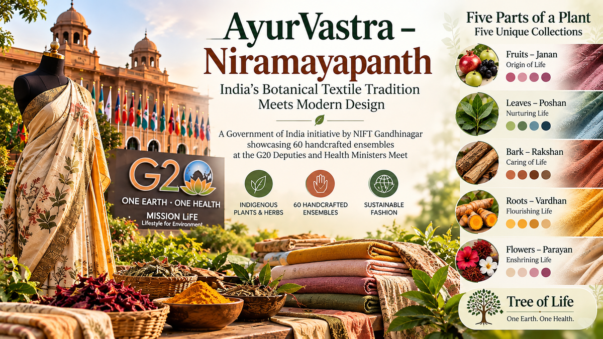 AyurVastra – Niramayapanth: India's Botanical Textile Tradition Meets Modern Design