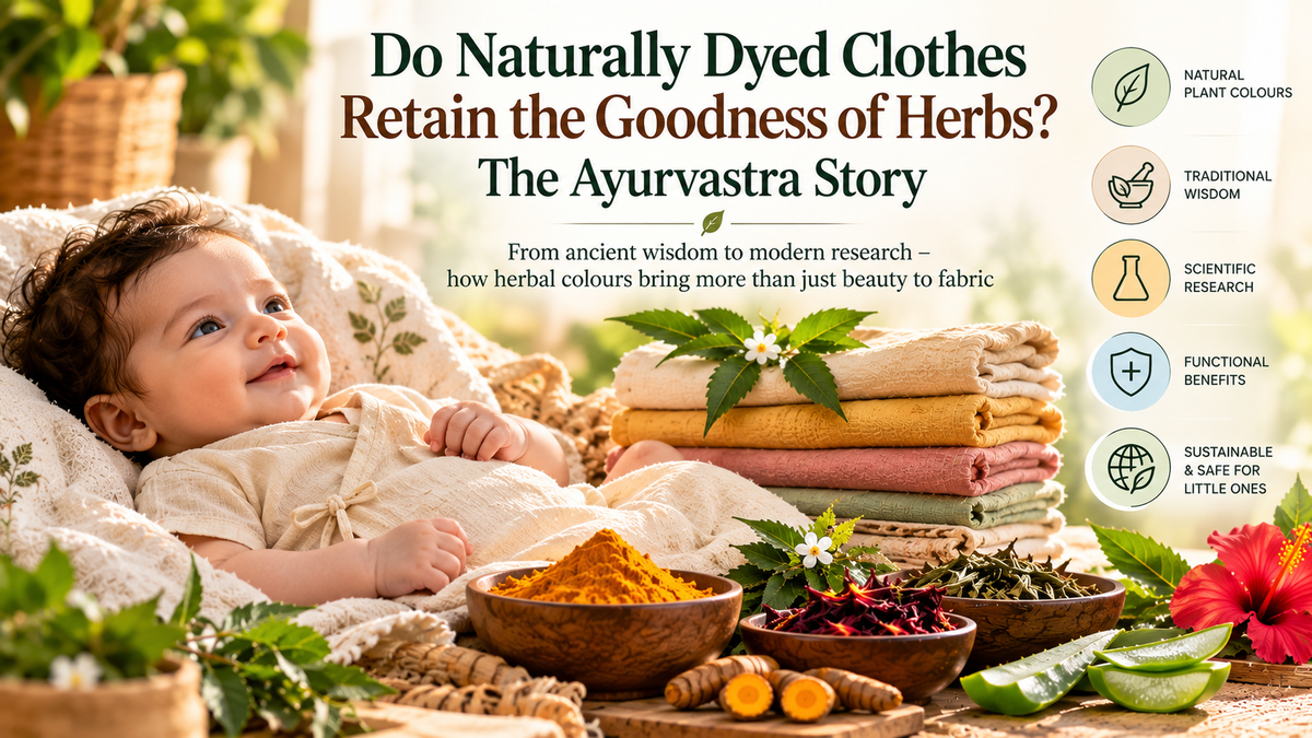 Do Naturally Dyed Clothes Retain the Goodness of Herbs? The Ayurvastra Story