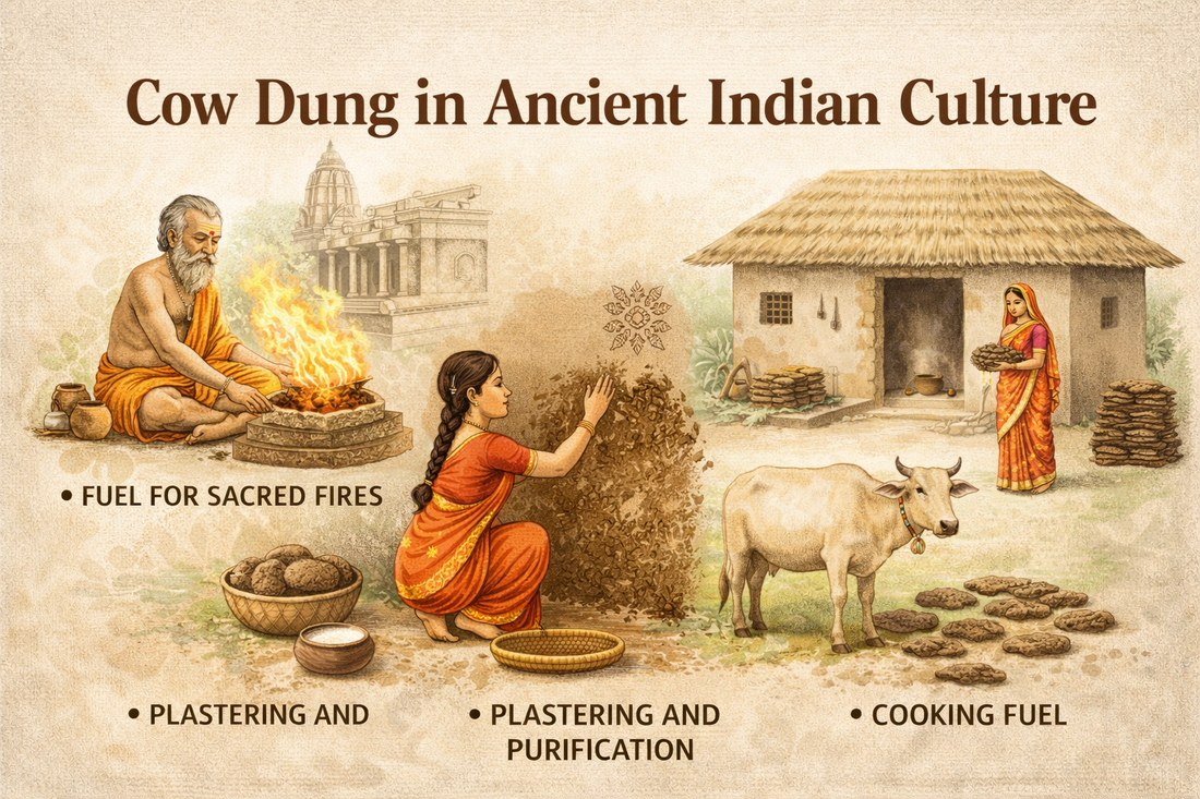 Cow Dung in Ancient Indian Culture: A Sacred and Scientific Legacy