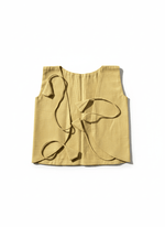 Bhagyavastra™ Haldi (Turmeric) Dyed, 100% Cotton, Lucky & Herbal Newborn Baby Top (Jhabla) 0–6 Months - Babyluck World LLP