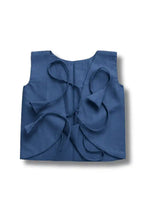 Bhagyavastra™ Indigo Blue, 100% Cotton, Lucky & Herbal Newborn Baby Top (Jhabla) 0–3 Months - Babyluck World LLP