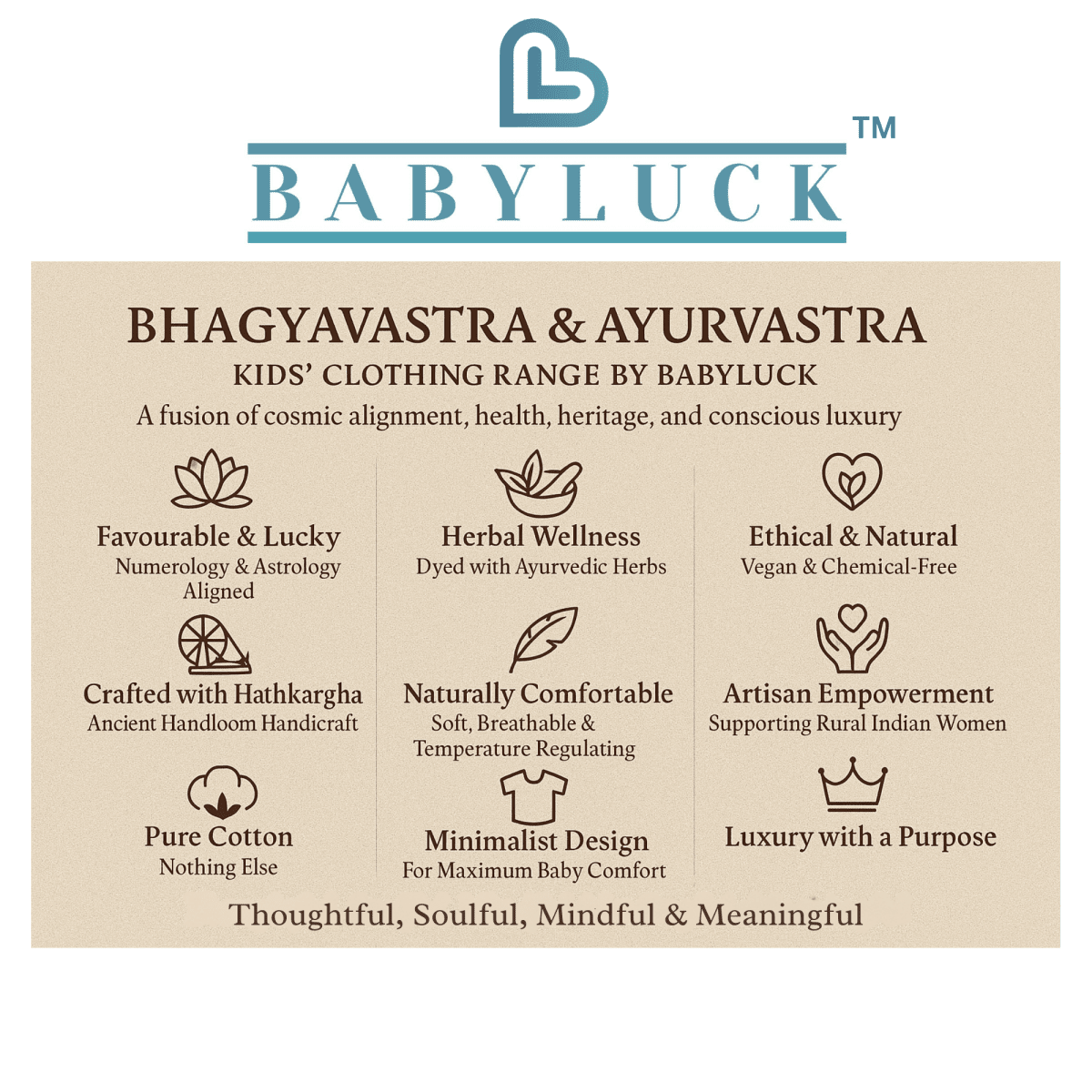 Bhagyavastra™ Manjistha (Maddar) Dyed, 100% Cotton, Lucky & Herbal Newborn Baby Top (Jhabla) 0–3 Months - Babyluck World LLP