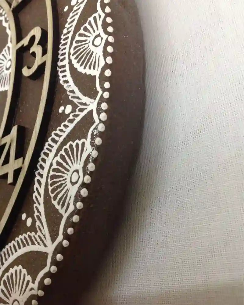 Cow Dung Wall Clock - Babyluck World LLP