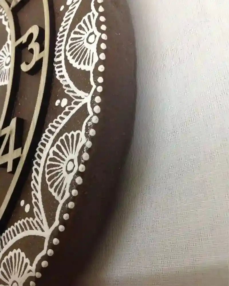 Cow Dung Wall Clock - Babyluck World LLP