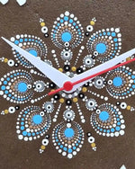 Cow Dung Wall Clock (Hindi) for Vastu Dosh Nivaran, Positive Energy & Prosperity - Babyluck World - Bhagyavastra & Ayurvastra