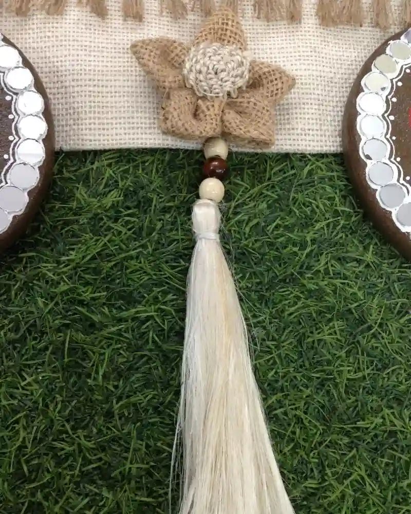 Gobar (Cow Dung) Bandhanvaar – Traditional Entrance Decor for Vastu Balance, Prosperity & Spiritual Protection - Babyluck World LLP