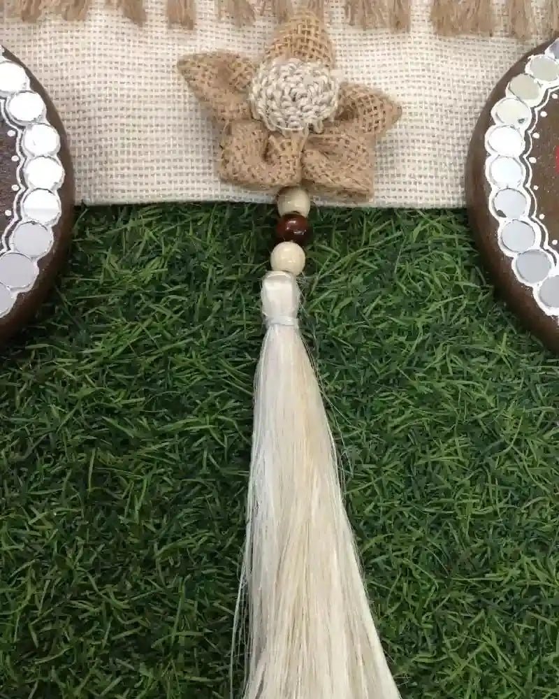 Gobar (Cow Dung) Bandhanvaar – Traditional Entrance Decor for Vastu Balance, Prosperity & Spiritual Protection - Babyluck World LLP